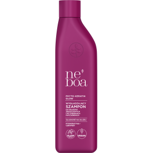 NEBOA PHYTO-KERATIN GLOW Smoothing shampoo for damaged and chemically treated hair 300 ml