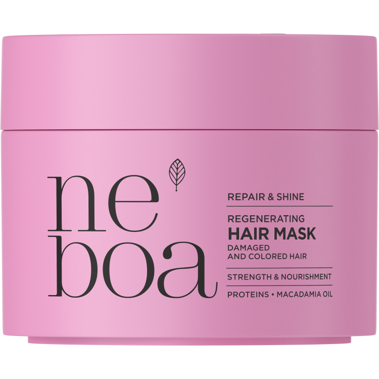 NEBOA REPAIR & SHINE Regenerating mask for damaged and coloured hair 300ml
