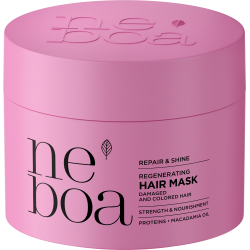 NEBOA REPAIR & SHINE Regenerating mask for damaged and coloured hair 300ml