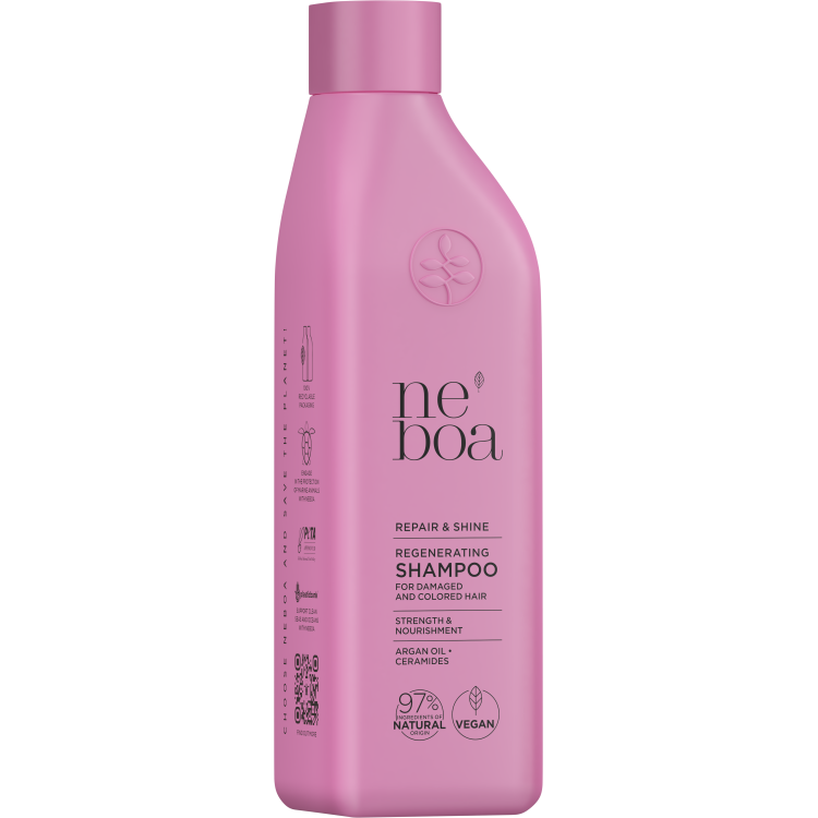 NEBOA REPAIR & SHINE Natural shampoo for damaged and colored hair 300ml