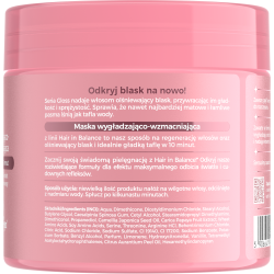 ONLYBIO HAIR IN BALANCE GLOSS Smoothing & strengthening mask 280ml ONLYBIO HAIR IN BALANCE GLOSS Smoothing & strengthening mask 280ml