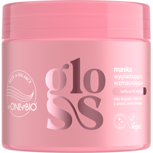 ONLYBIO HAIR IN BALANCE GLOSS Smoothing & strengthening mask 280ml