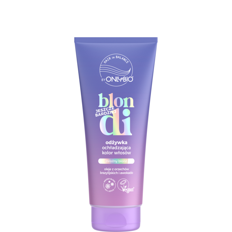 ONLYBIO HAIR IN BALANCE BLONDI Hair color cooling conditioner 200ml ONLYBIO HAIR IN BALANCE BLONDI Hair color cooling conditioner 200ml