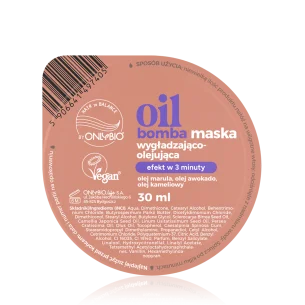 ONLYBIO HAIR IN BALANCE OIL BOMBA smoothing and oil-based 30 ml