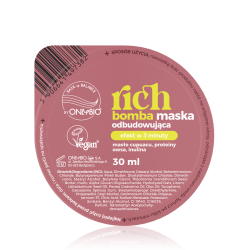 ONLYBIO HAIR IN BALANCE RICH BOMB restorative mask 30 ml