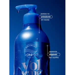 ONLYBIO HAIR IN BALANCE VOLUME lightweight shampoo 400ml