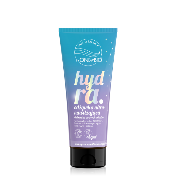 ONLYBIO HAIR IN BALANCE HYDRA Ultra-moisturizing conditioner for very dry hair, 200 ml ONLYBIO HAIR IN BALANCE HYDRA Ultra-moisturizing conditioner for very dry hair, 200 ml