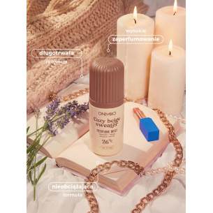 ONLYBIO COZY BEIGE SWEATER 26°C, scented body mist 100 ml ONLYBIO COZY BEIGE SWEATER 26°C, scented body mist 100 ml