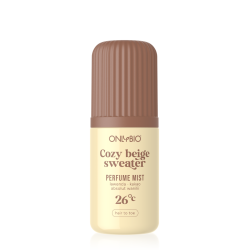 ONLYBIO COZY BEIGE SWEATER 26°C, scented body mist 100 ml ONLYBIO COZY BEIGE SWEATER 26°C, scented body mist 100 ml