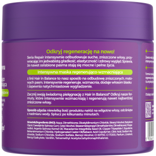 ONLYBIO HAIR IN BALANCE REPAIR Regenerating & strengthening mask 200ml ONLYBIO HAIR IN BALANCE REPAIR Regenerating & strengthening mask 200ml