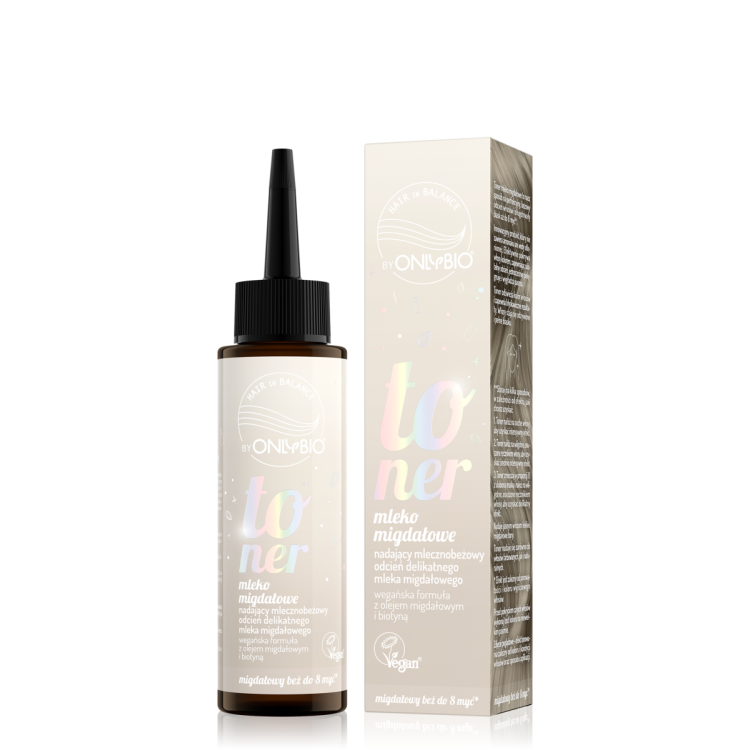 ONLYBIO HAIR IN BALANCE  Hair Toner Almond Milk 100ml