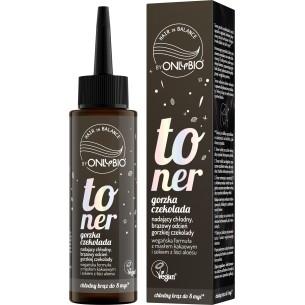 ONLYBIO HAIR IN BALANCE Hair toner DARK CHOCOLATE 100 ml ONLYBIO HAIR IN BALANCE Hair toner DARK CHOCOLATE 100 ml