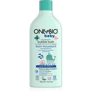 Onlybio BABY  Hypoallergenic bubble bath for sensitive skin prone to allergies 500ml Onlybio BABY  Hypoallergenic bubble bath for sensitive skin prone to allergies 500ml