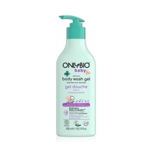 OnlyBio Baby Gentle Body Washing Gel for Babies from Day 1 of Life 300ml OnlyBio Baby Gentle Body Washing Gel for Babies from Day 1 of Life 300ml