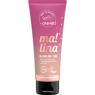 ONLYBIO HAND IN BALANCE RASPBERRY HAND CREAM 50ML ONLYBIO HAND IN BALANCE RASPBERRY HAND CREAM 50ML
