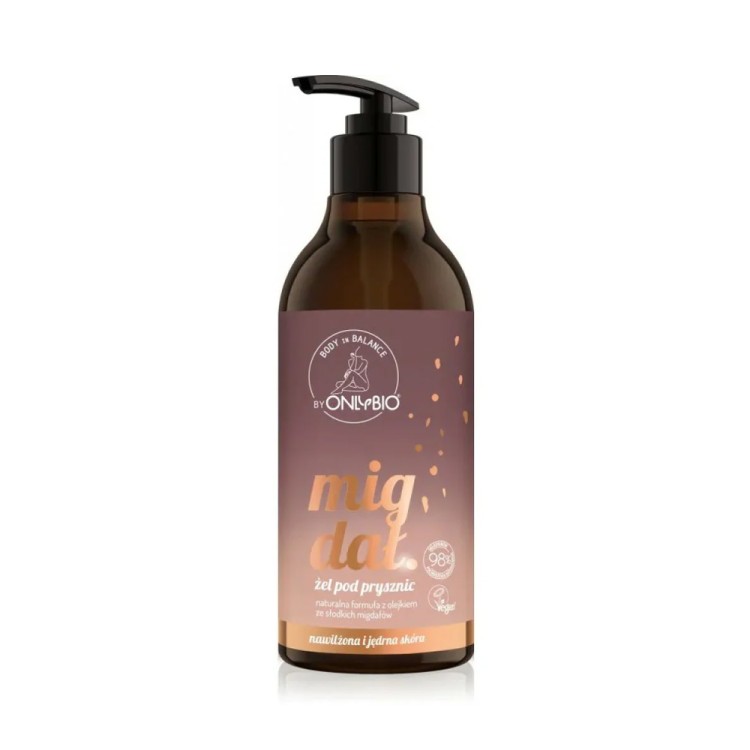 OnlyBio ALMOND shower gel 400ml