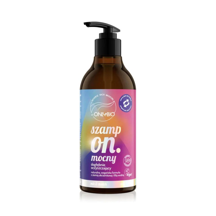 OnlyBio Hair Balance Strong Cleansing Shampoo 400ml