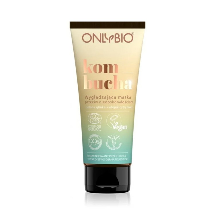 OnlyBio Kombucha Smoothing face mask against imperfections 50ml