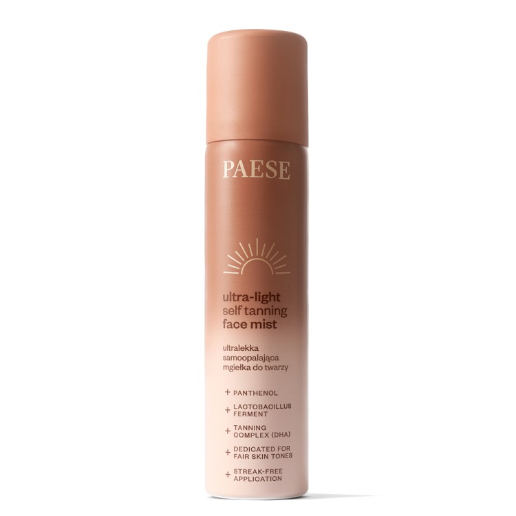 PAESE Ultra-light self tanning face mist 75ml PAESE Ultra-light self tanning face mist 75ml