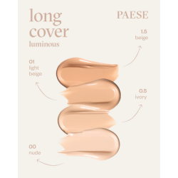 PAESE LONG COVER Luminous foundation 1.5 BEIGE