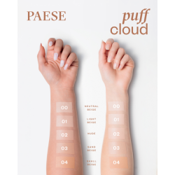 PAESE PUFF CLOUD satin foundation with blur effect 37ml 03 SAND BEIGE PAESE PUFF CLOUD satin foundation with blur effect 37ml 03 SAND BEIGE