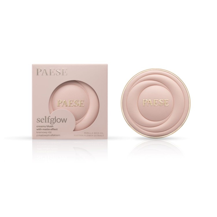 PAESE SELFGLOW Creamy blush with matte effect 8g
