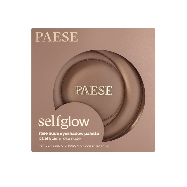 PAESE SELFGLOW Rose Nude Eyeshadow Palette 12.5g PAESE SELFGLOW Rose Nude Eyeshadow Palette 12.5g