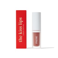 PAESE THE KISS LIPS LIQUID LIPSTICK 01 NUDE BEIGE 3.4ml