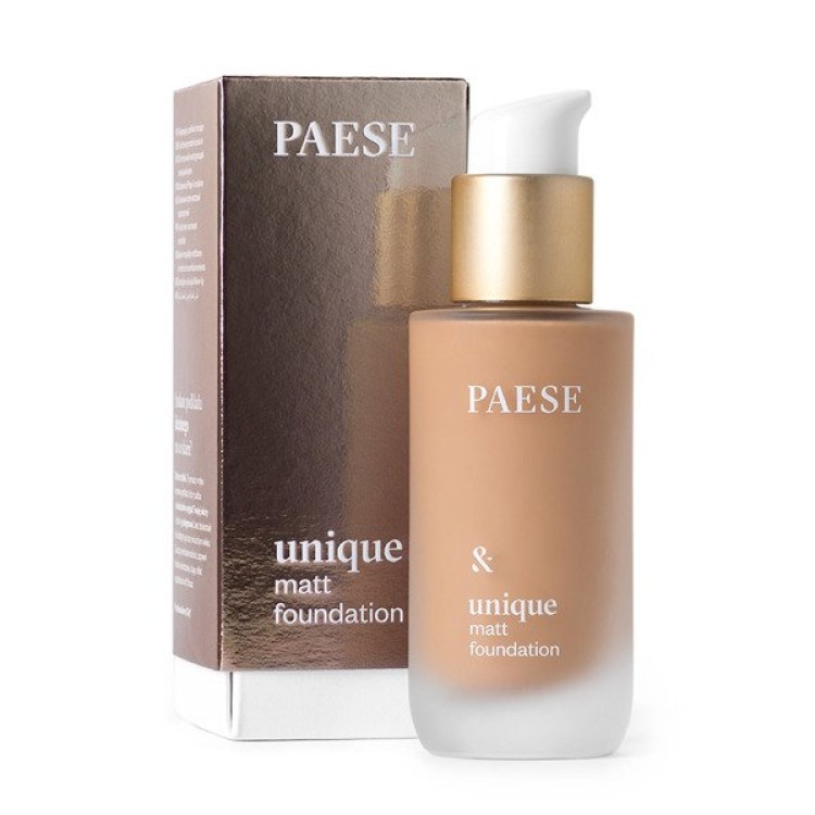 PAESE Unique Matt Foundation 608 Golden Beige 30ml