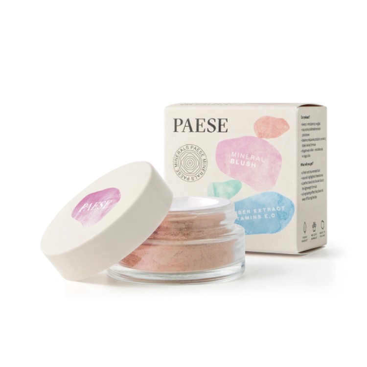 PAESE MINERALS Mineral blush 301N DUSTY ROSE