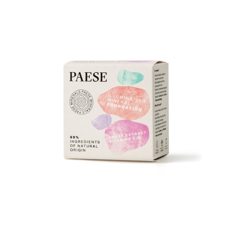 PAESE MINERALS Illuminating mineral foundation 201W Beige