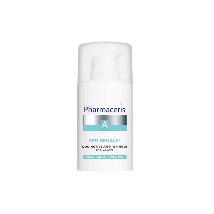 PHARMACERIS  A Duo-active anti-wrinkle eye cream SPF 10 OPTI-SENSILIUM, 15ml