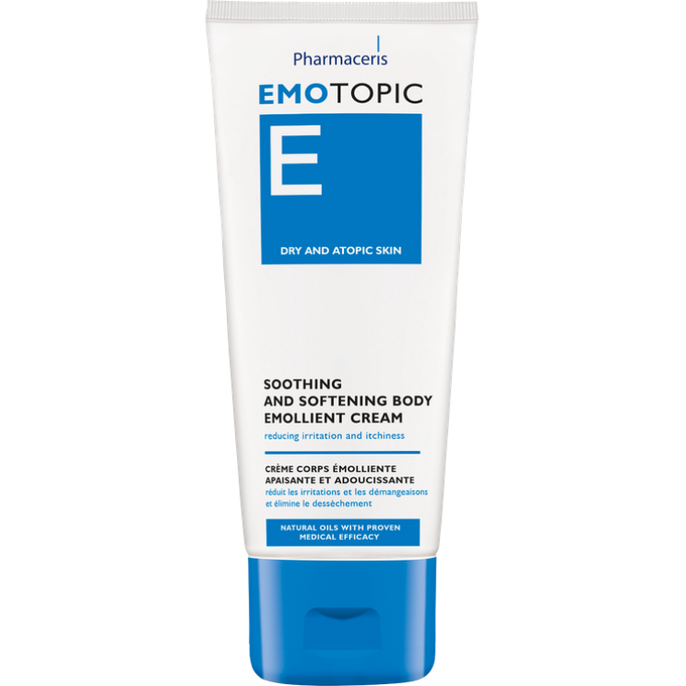 PHARMACERIS EMOTOPIC SOOTHING AND SOFTNING EMOLLIENT CREAM REDUCING IRRITATION AND ITCHINESS 200 ML