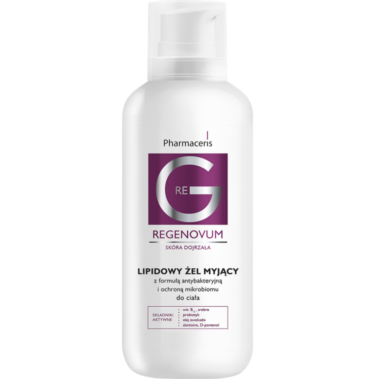 PHARMACERIS G  LIPID WASH GEL WITH AN ANTIBACTERIAL FORMULA AND PROTECTION OF THE MICROBIOME 400 ML