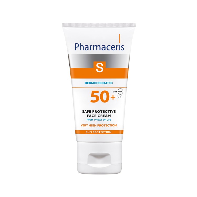 PHARMACERIS S SAFE PROTECTIVE FACE CREAM FOR CHILDREN SPF 50+ SUN PROTECTION 50 ML