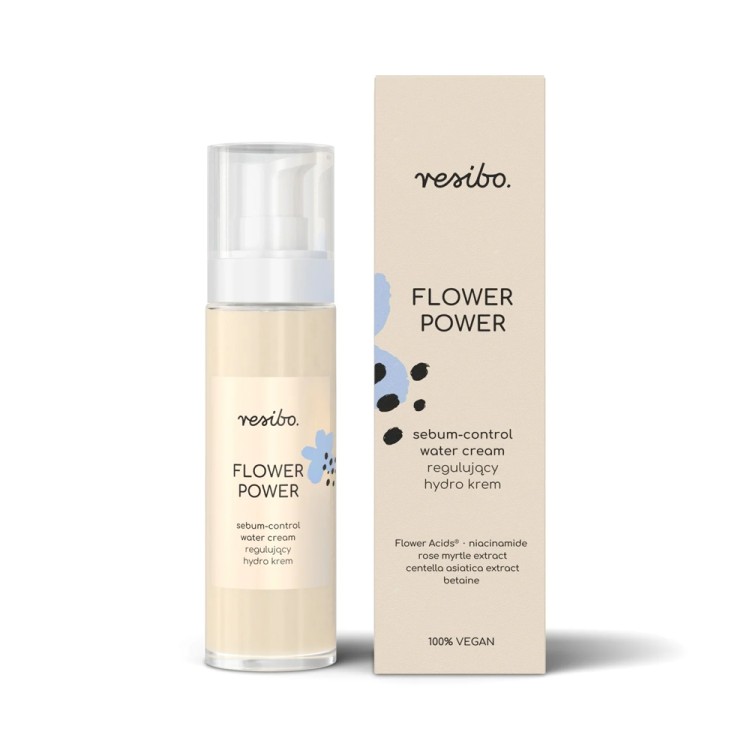 Resibo FLOWER POWER Sebum-control Water Cream 50ml