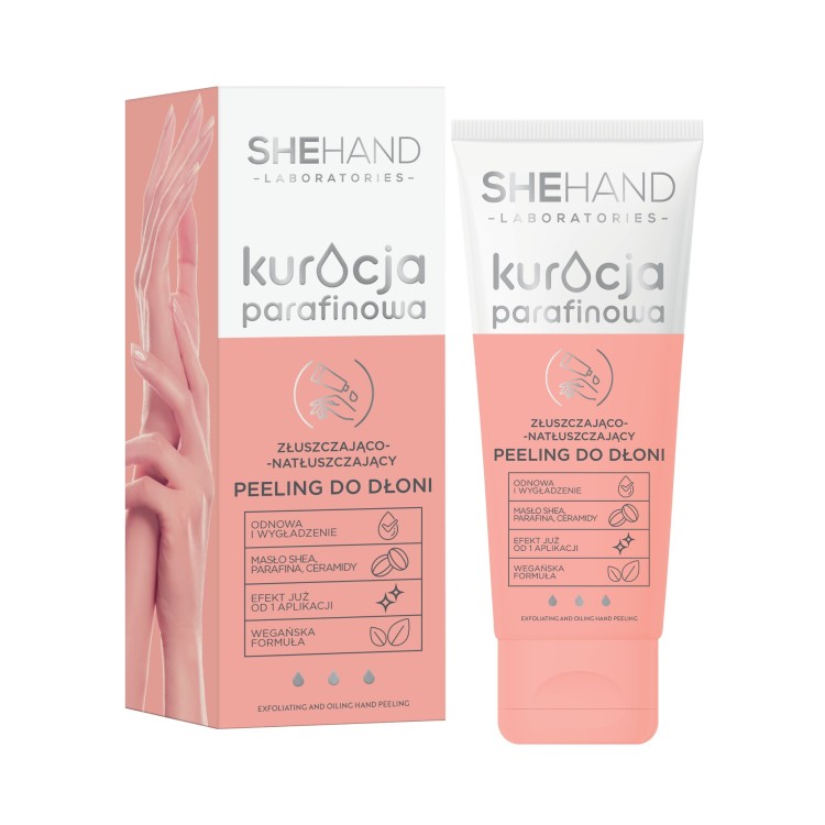 SHE COSMETICS SHEHAND PARAFFIN TREATMENT  EXFOLIATING AND OILING PEELING FOR HAND SKIN 75ML