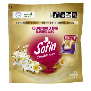 SOFIN Complete Care & Color Protection Colour Washing Capsules 24pcs SOFIN Complete Care & Color Protection Colour Washing Capsules 24pcs