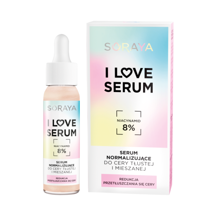 SORAYA I LOVE SERUM Normalizing serum for oily and combination skin 30ml