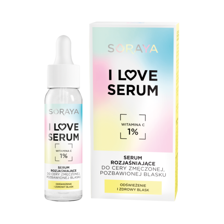 SORAYA I LOVE SERUM Brightening serum for tired, dull skin 30ml