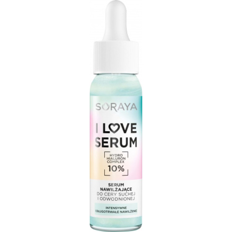 SORAYA I LOVE SERUM Moisturizing serum for dry and dehydrated skin 30ml