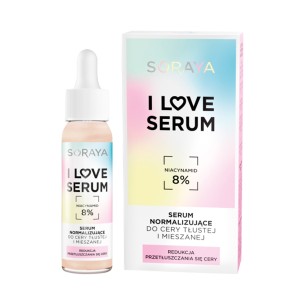 SORAYA I LOVE SERUM Normalizing serum for oily and combination skin 30ml SORAYA I LOVE SERUM Normalizing serum for oily and combination skin 30ml