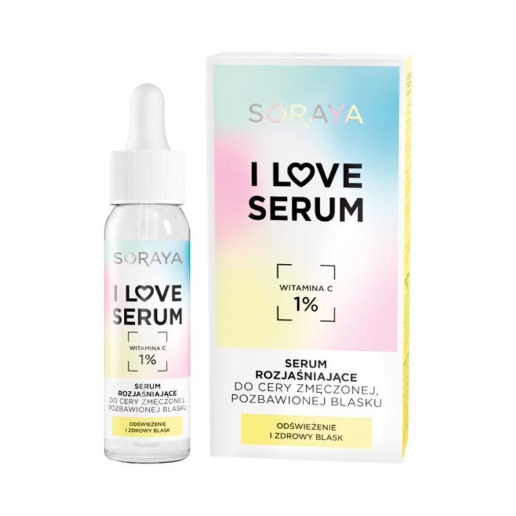 SORAYA I LOVE SERUM Brightening serum for tired, dull skin 30ml