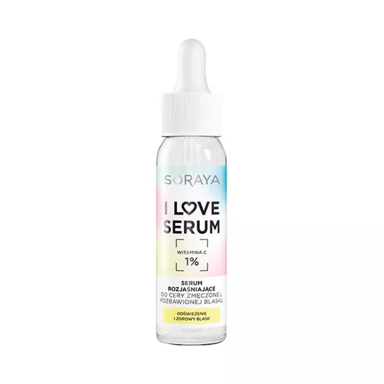 SORAYA I LOVE SERUM Brightening serum for tired, dull skin 30ml