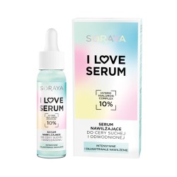 SORAYA I LOVE SERUM Moisturizing serum for dry and dehydrated skin 30ml