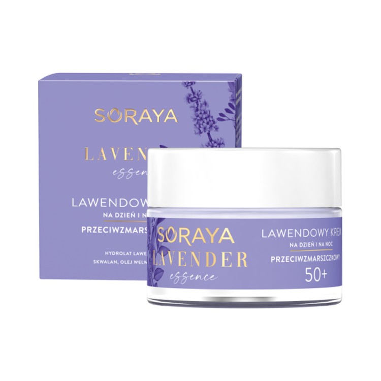 SORAYA Lavender Essence Lavender anti-wrinkle cream for day and night 50+, 50ml