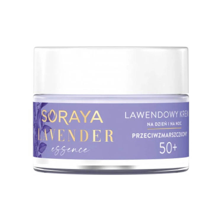 SORAYA Lavender Essence Lavender anti-wrinkle cream for day and night 50+, 50ml