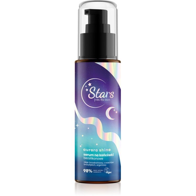 STARS FROM THE STARS AURORA  SHINE  SILICONE-FREE SERUM FOR HAIR TIPS 80ML