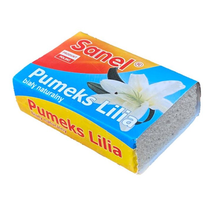 Sanel Natural pumice white Lilia 1pcs