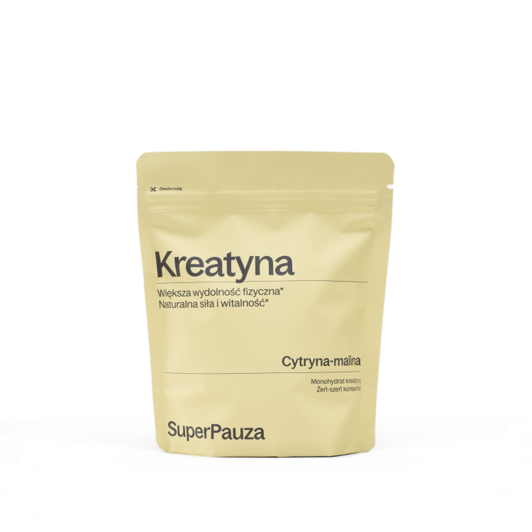 SUPERPAUZA Creatine Super Strength - Lemon - Raspberry 225 g SUPERPAUZA Creatine Super Strength - Lemon - Raspberry 225 g